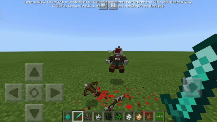 Custom Death Entities Animation 1 0 7 New Hud Minecraft Pe Mods Addons