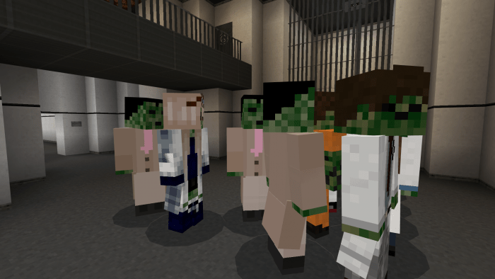 scp scientist Minecraft Mob Skin