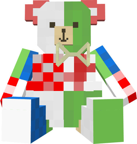 SCP-1048 The Builder Bear Minecraft Skin