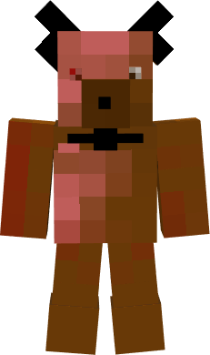 SCP-1048 The Builder Bear Minecraft Skin