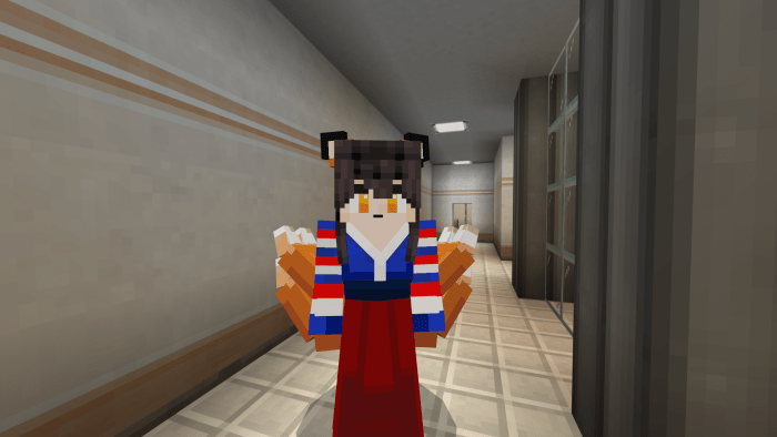 scp 076 Minecraft Skin