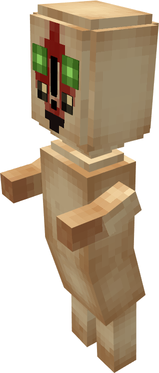 SCP-173  Minecraft Skin