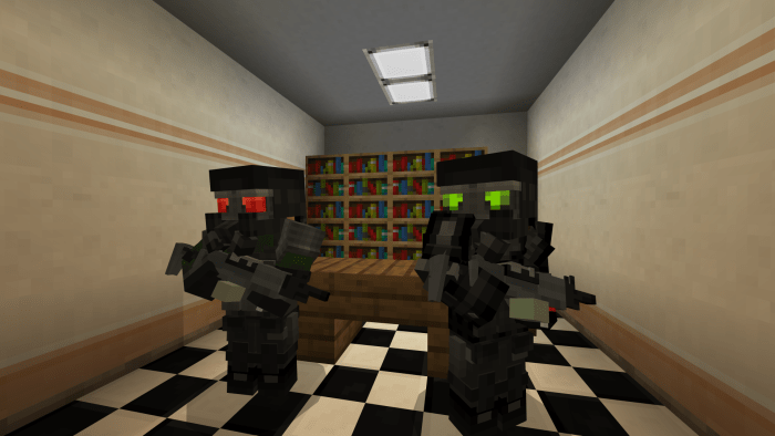 SCP Foundation addon for Minecraft PE 1.16.200