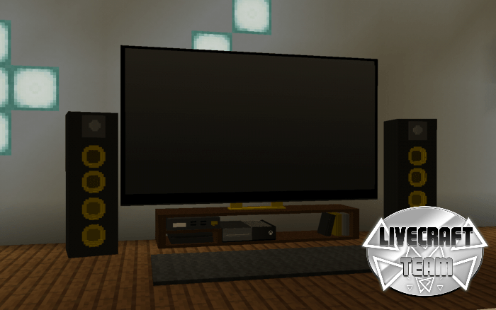 Furniture Addon New Music Player Minecraft Pe Mods Addons