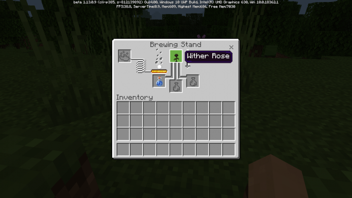 Missing Potion Recipes Add On Minecraft Pe Mods Addons