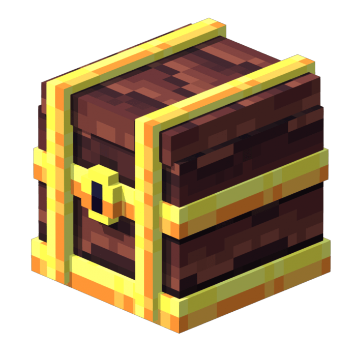 Minecraft Treasure Chest Build