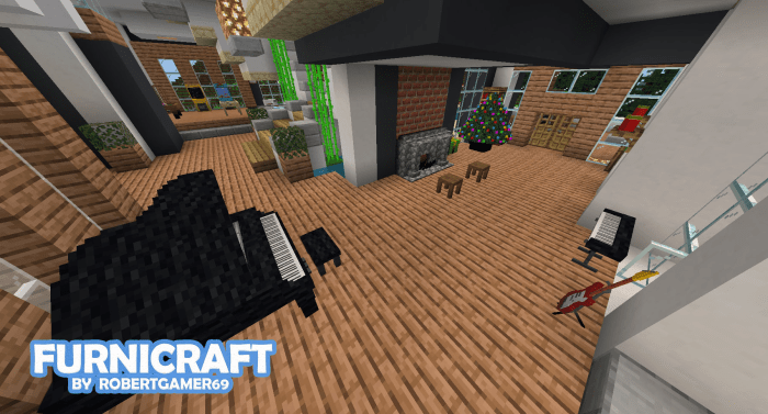 Furnicraft 3d Block Minecraft Pe Mods Addons