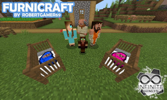 Furnicraft Addon Minecraft Pe Mods Addons