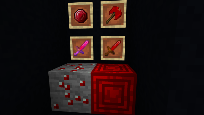 The Ruby Blade Addon Minecraft Pe Mods Addons