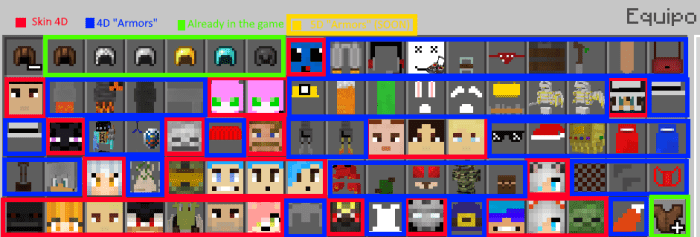 Mcpe 4D SKINS by GamingWithKen - Free download on ToneDen