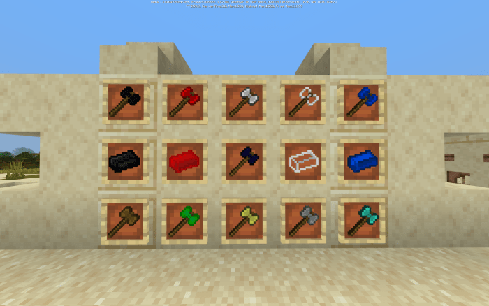 Battle Axes Addon Minecraft Pe Mods Addons