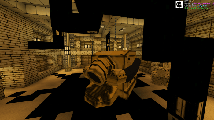 Bendy And The Ink Machine Add-on V3.1 / By Bendy The Demon 18 . Minecraft  Mod