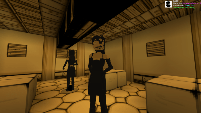 Bendy And The Ink Machine Add-on V3.1 / By Bendy The Demon 18 . Minecraft Mod