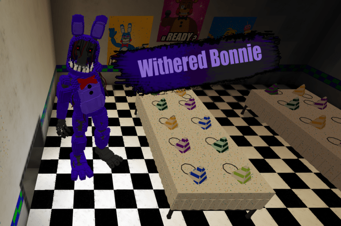 Withered Bonnie but it's Bonnie from FNaF Plus! (FNaF 2 Mods