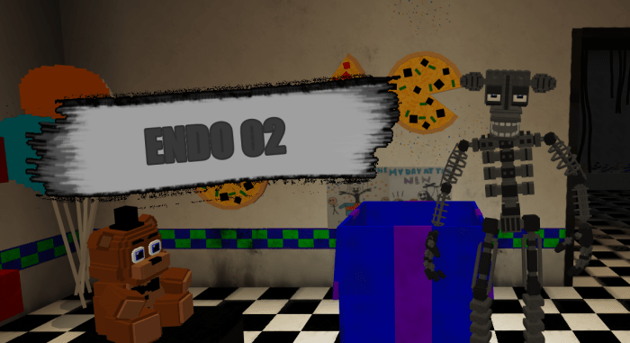Five Nights at Freddy's 2 addon for MCPE // Full Addon Review