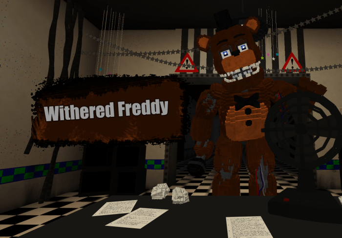 Five Nights at Freddy's 2 addon for MCPE // Full Addon Review