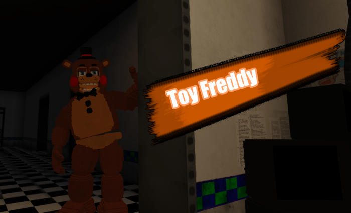 Usando comandos no FNAF 2 Doom Original Android 