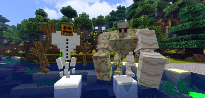 Mcpe Bedrock Enhanced Golem Models Minecraft Addons Mcbedrock Forum