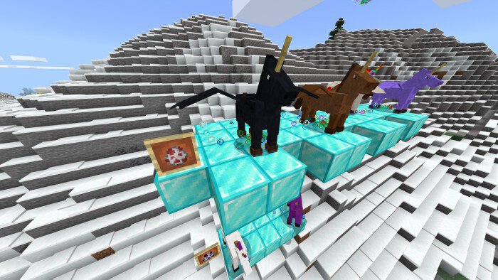 Unicorns And Butterflies Add On Minecraft Pe Mods Addons