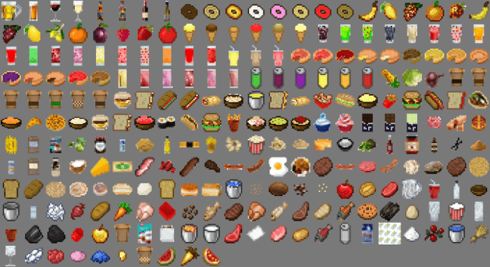 Minecraft Old Food Texture Pack