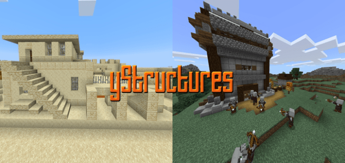 Ystructures Minecraft Pe Mods Addons