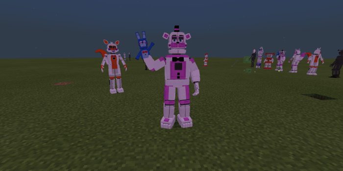 Карта fnaf sister location minecraft