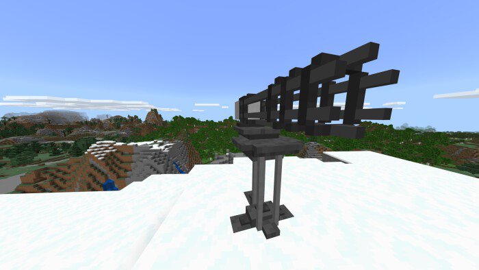 minecraft bedrock rocket launcher