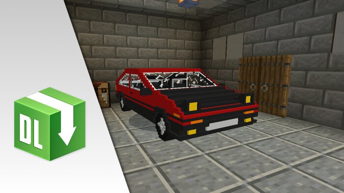 Toyota ae86 minecraft