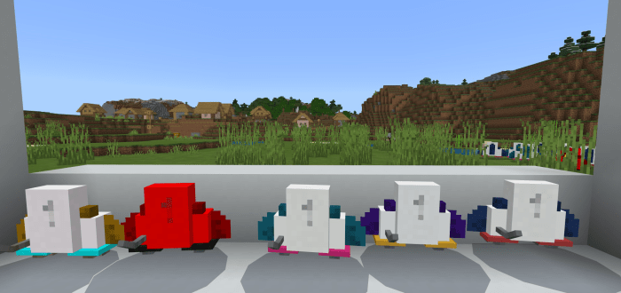 Minecraft PE Mechs and Jetpacks Mod