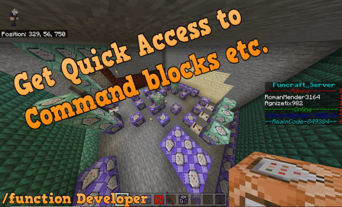 advanced minecraft server commands