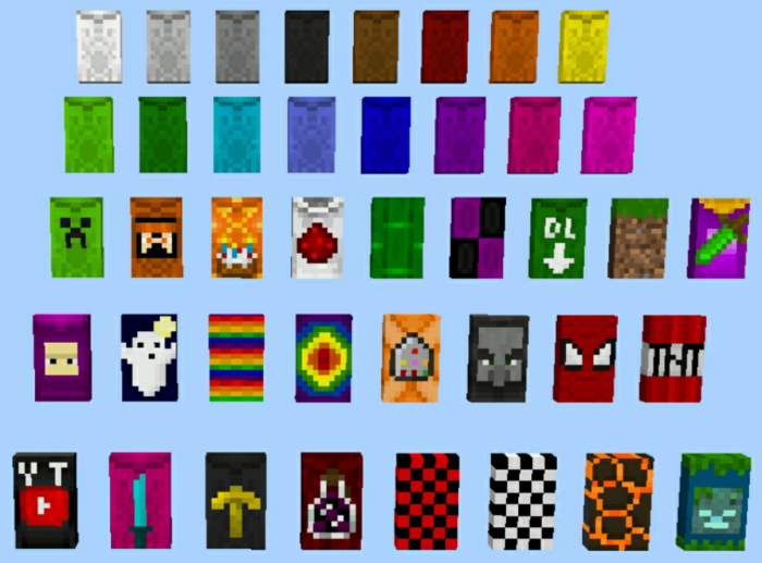 wearable cape banners addon minecraft