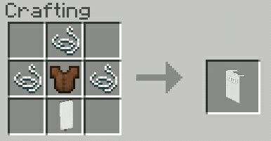 Rainbow Banner Minecraft Recipe