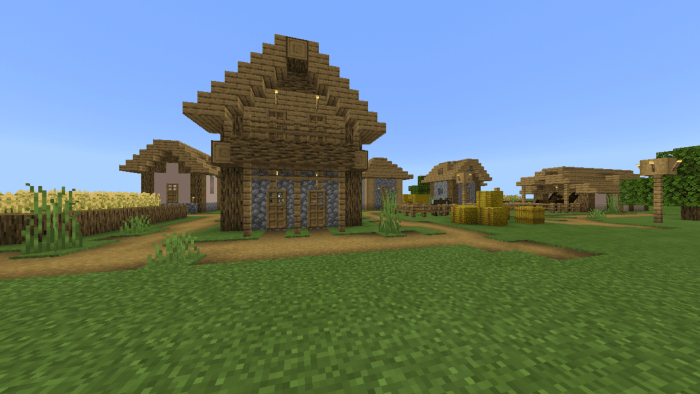 Create a Village with Structure Blocks