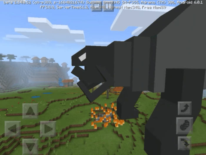 Godzilla King Of The Monsters Addon Minecraft Pe Mods Addons - shin godzilla roblox