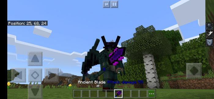 Mod Epic Swords for Minecraft PE