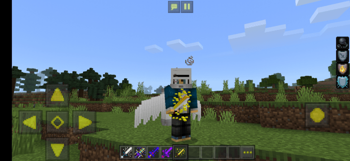 MCPEDL on X: Terraria Swords Addon - Updated! - - By GalihOfficial / X
