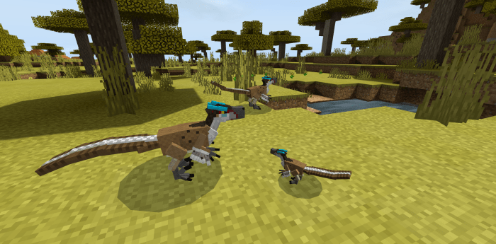 minecraft velociraptor