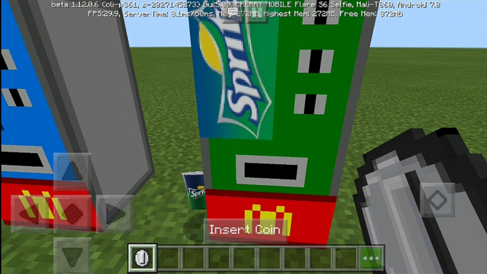 Pepsi Man Minecraft Skin Template