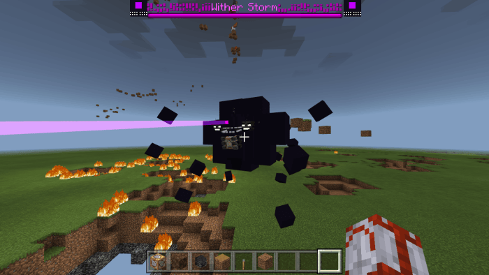New Wither Storm Mod in Minecraft PE 