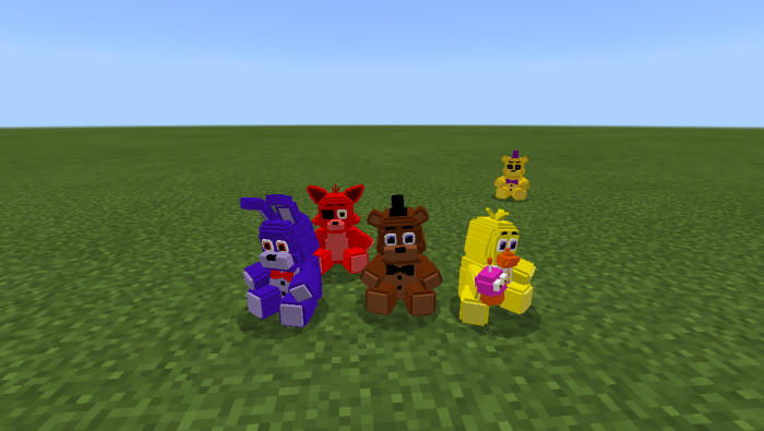 Five Nights At Freddy S 4 Beta2 Dany Fox Minecraft Pe Mods Addons - i become an animatronic in roblox fredbear and friends the