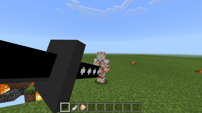 Titan Creation Sword Minecraft Pe Mods Addons