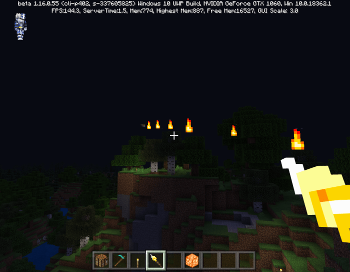 minecraft brgihter dynamic light