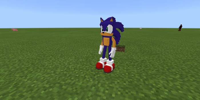 Sonic Addon (1.20) - MCPE/Bedrock Mod 