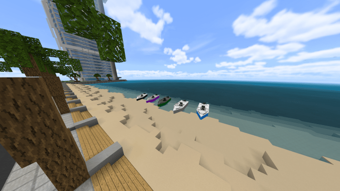 MCPE/Bedrock Motor Boat (Addon) - Minecraft Addons ...