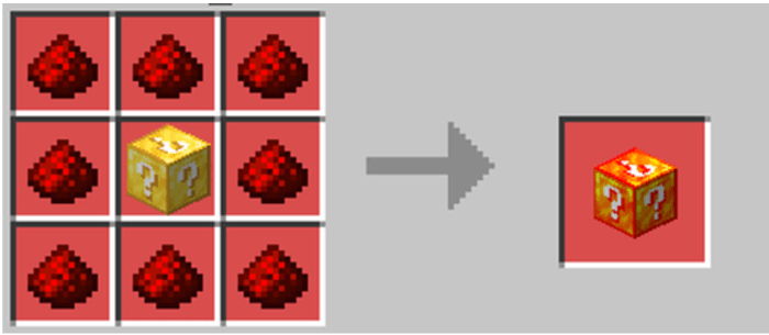 Lucky Block Red mod/addon, Adds even more stuff!