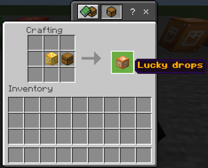 How to Craft Lucky Blocks - Minecraft PE / Bedrock Edition