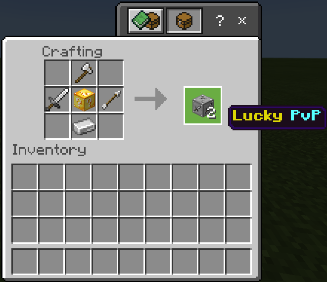 Lucky blocks - Minecraft Data Pack