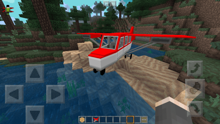 Plane Addon V7 (RMPlaysMC YT Version) - Bedrock Minecraft Mod