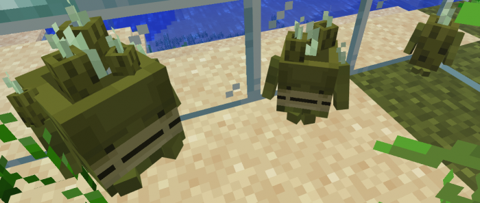 Can mobs spawn in water minecraft