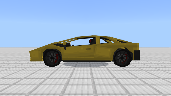 Lamborghini Bmero | Minecraft PE Mods & Addons